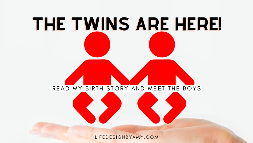 twins are here