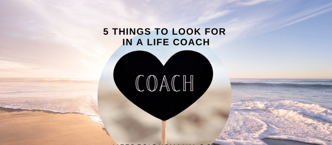 look for a life coach
